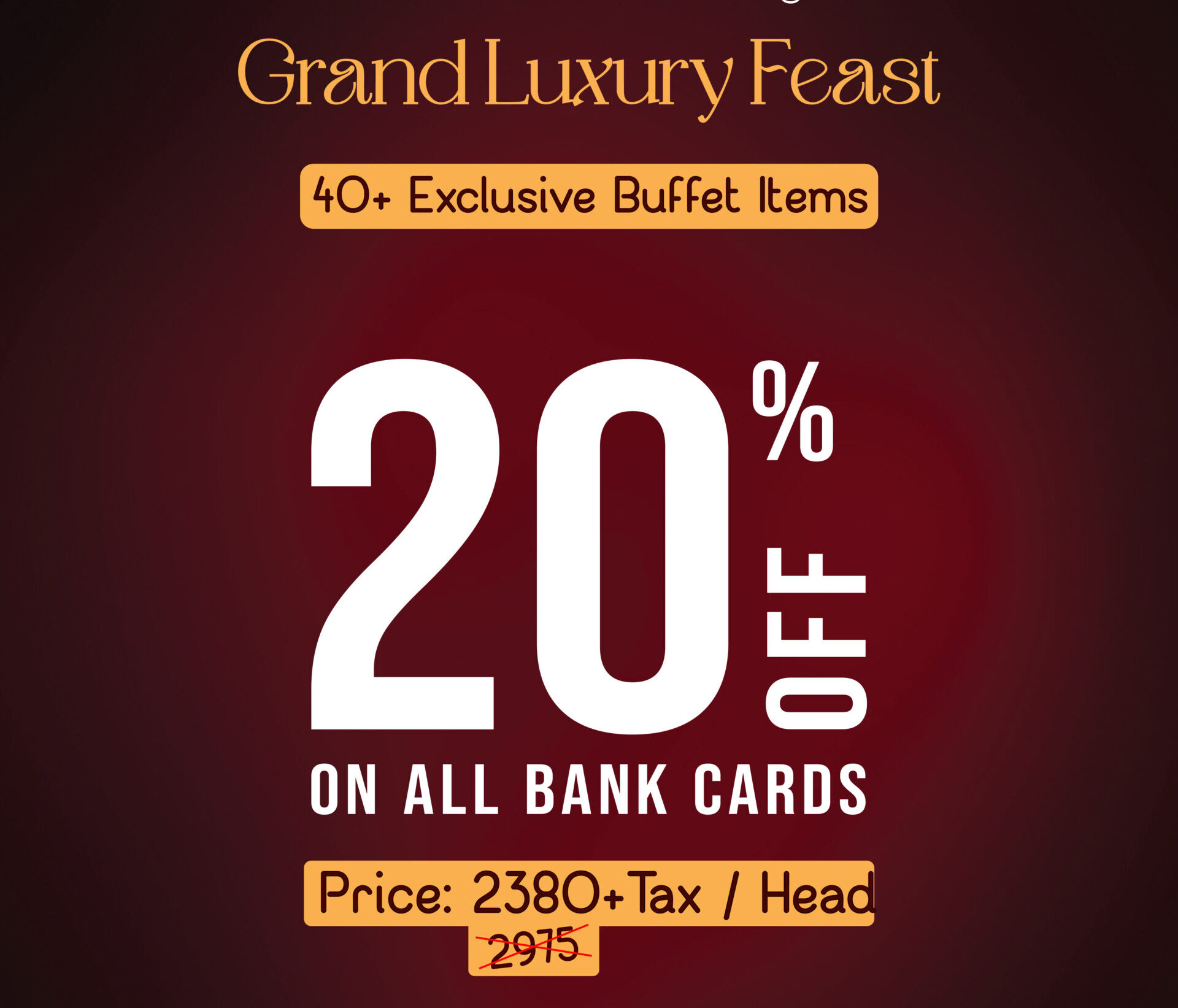 Best Hi-Tea Buffet in Lahore